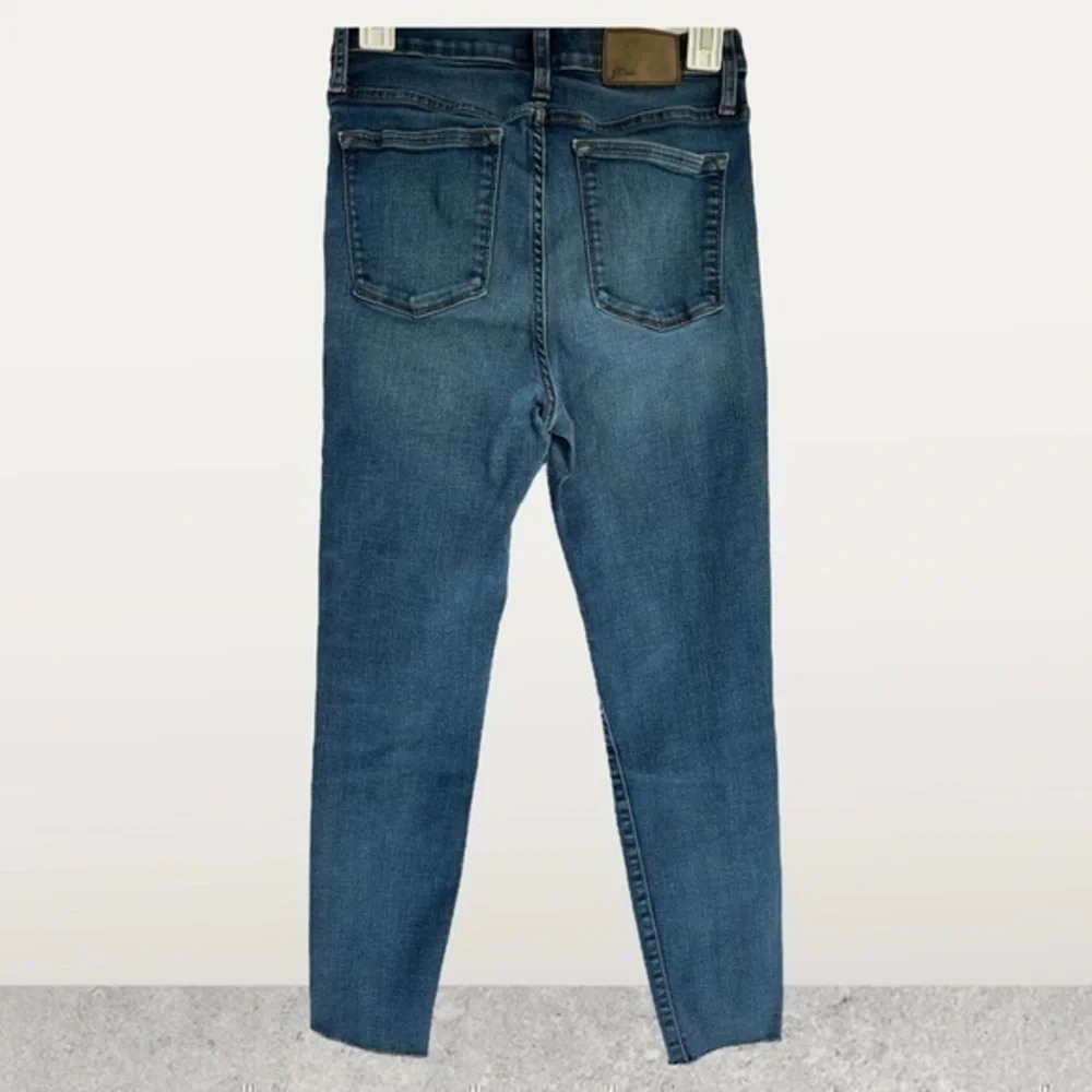 Women's  J.Crew, 10 inch high-rise toothpick 29 waist jeans great used condition